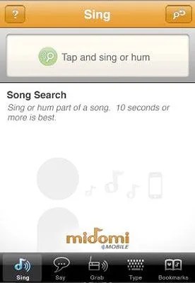midomi-iphone-app