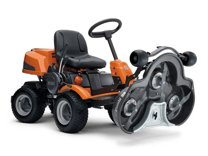 husqvarna-rider-175-awd-articulating-riding-mower-service-position