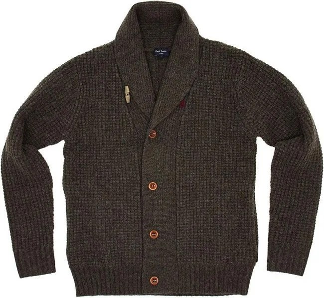 Paul-Smith-Shawl-Collar-Waffle-Cardigan-Gear-Patrol-2