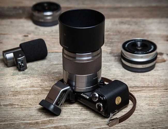 Sony-50mm-f1.8-NEX-Lens-Hood-Gear-Patrol-Kit