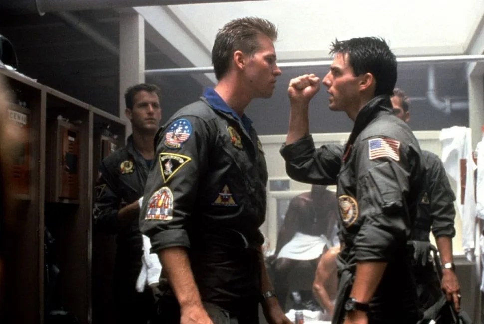 tom cruise wears a porsche design chronograph watch in the movie top gun