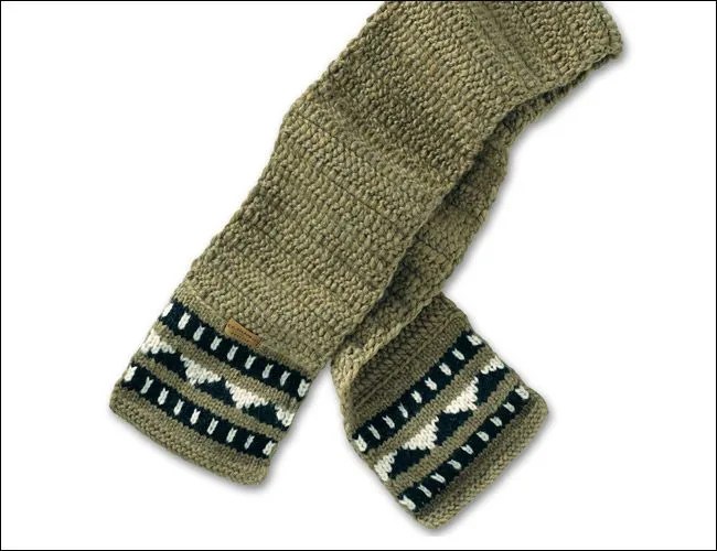 filson cowichan knit scarf gear patrol