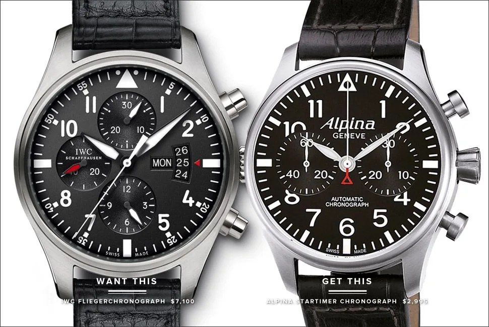 iwc-flieger-chronograph-alpina-startimer-chronograph-gear-patrol-full