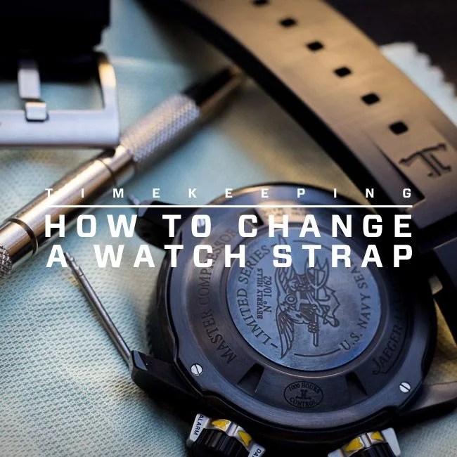 how-to-change-a-watch-strap-gear-patrol