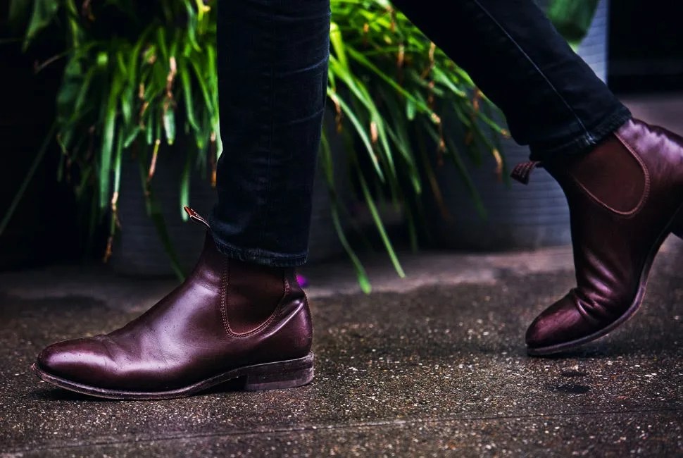 brown boots