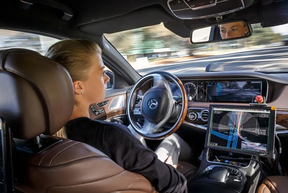 Mercedes-Benz S500 Inteligent Drive TecDay Autonomous Mobility Sunnyvale 2014