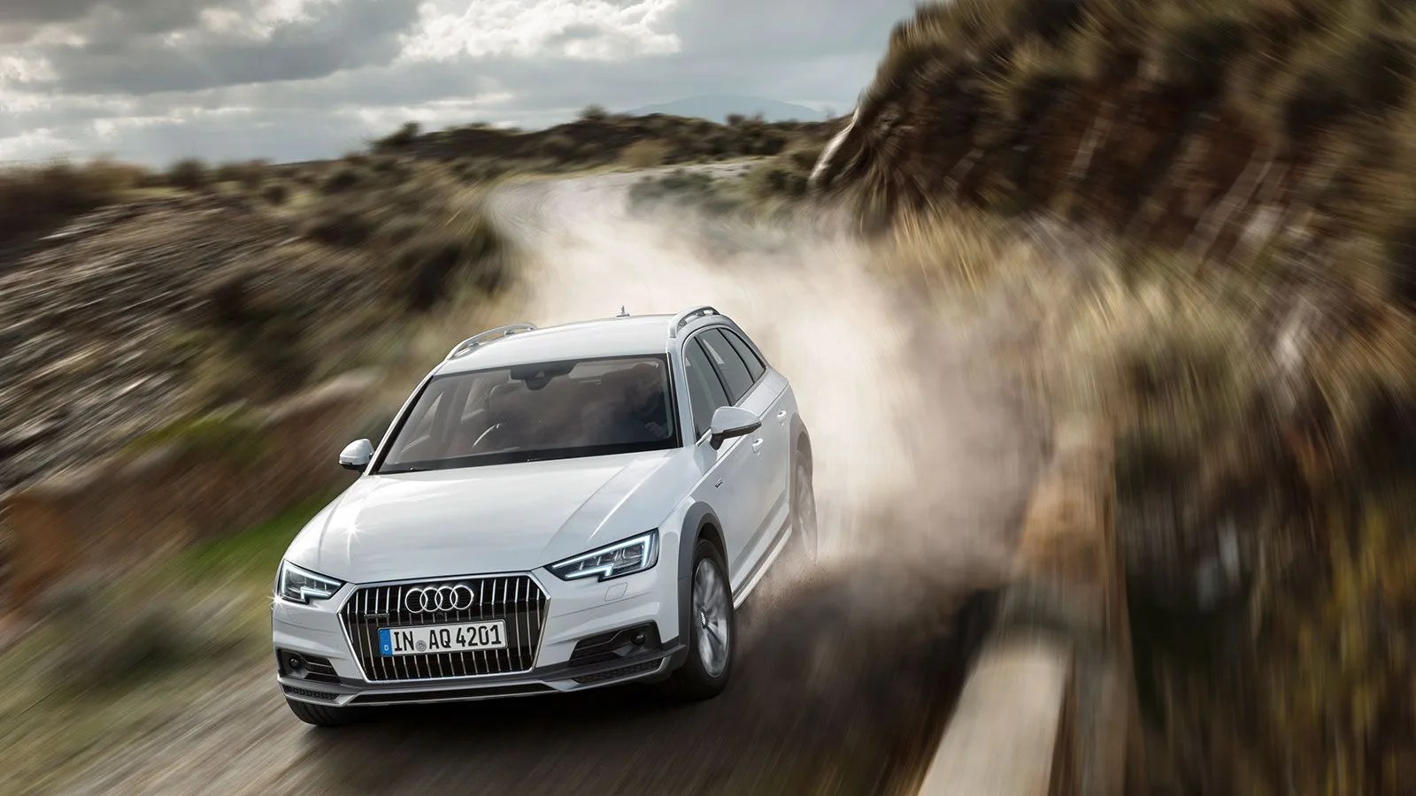 audi allroad a4 gear patrol right white