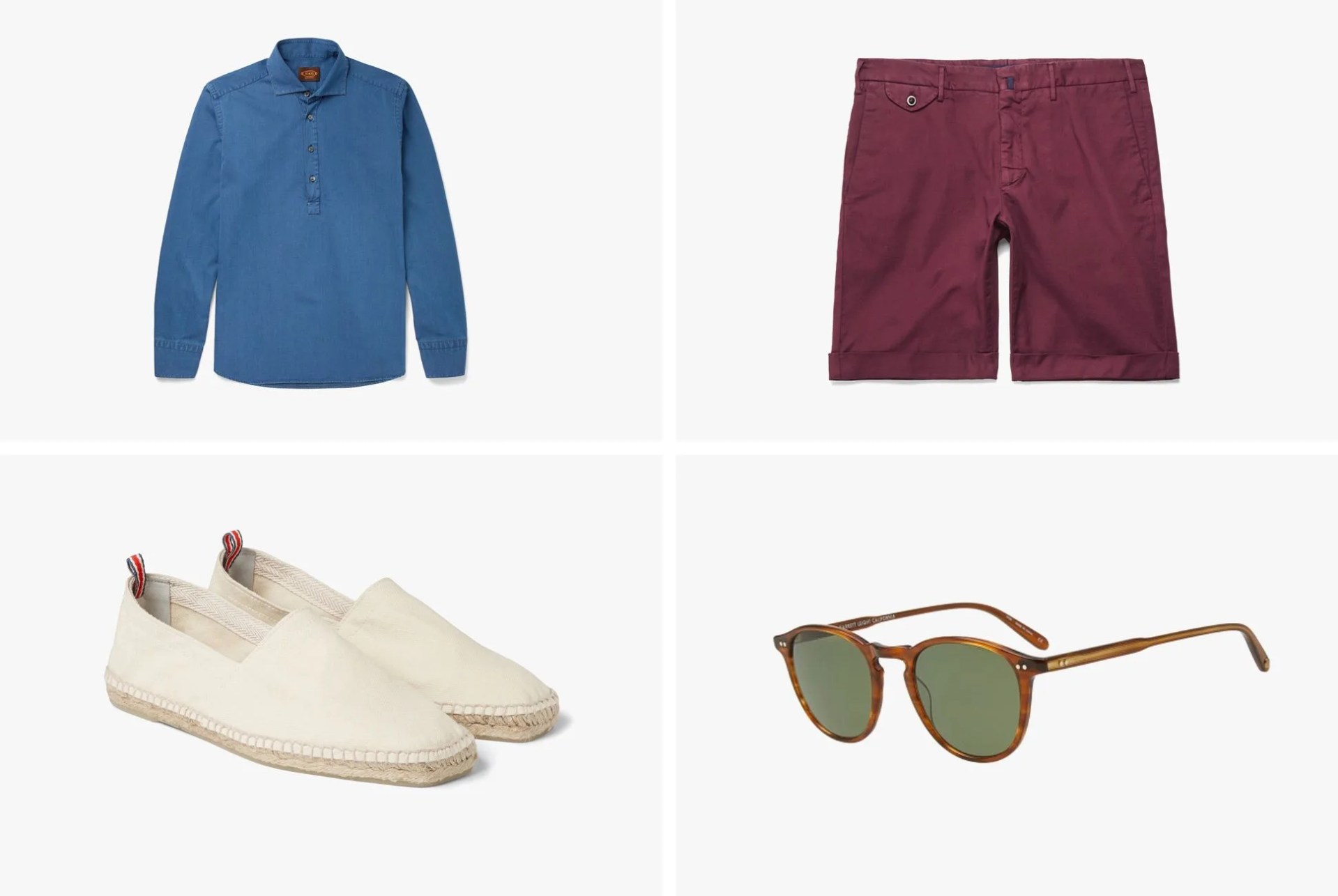 What-to-Wear-For-Fourth-of-July-Weekend-gear-patrol-on the shore