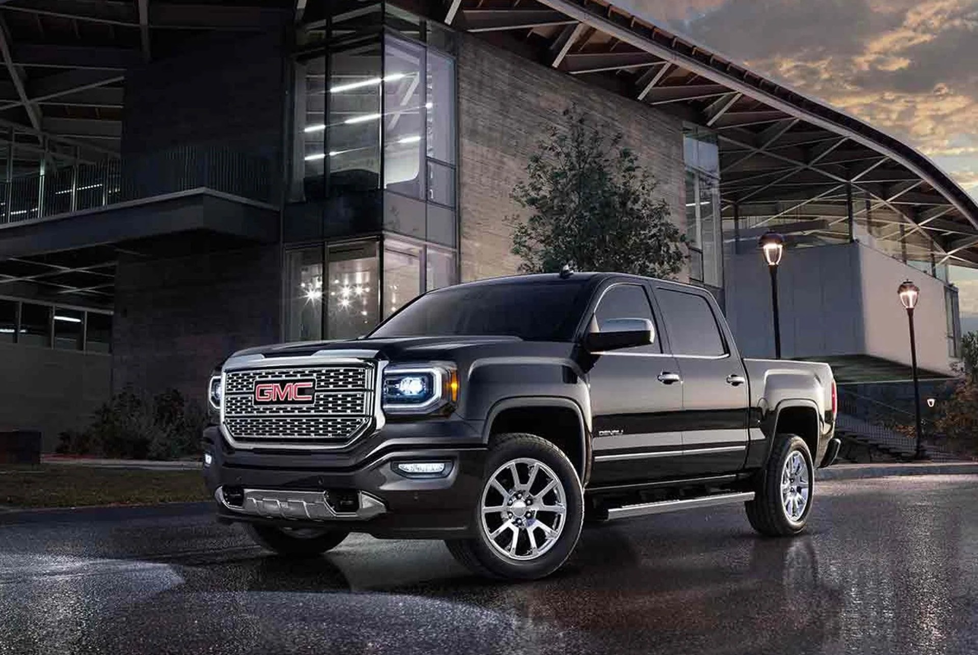 15-Best-Luxury-Cars-of-2017-for-Under-$100,000-GEAR-PATROL-GMC-Sierra-Denali
