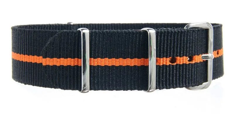 Nato-Omega-gear-patrol-black-and-orange
