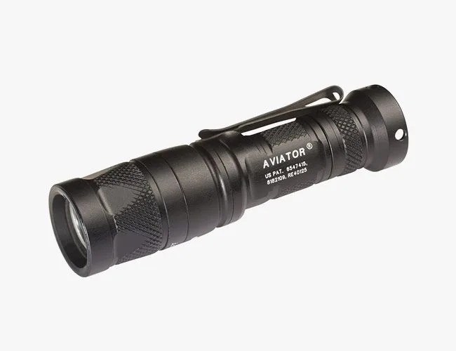 In-Case-of-Doomsday,-Never-Leave-Home-Without-These-5-Things-gear-patrol-SureFire-Aviator-Flashlights