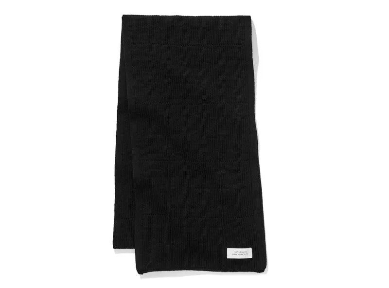 Saturdays-NYC-Sale-gear-patrol-Window-Pane-Scarf-Black