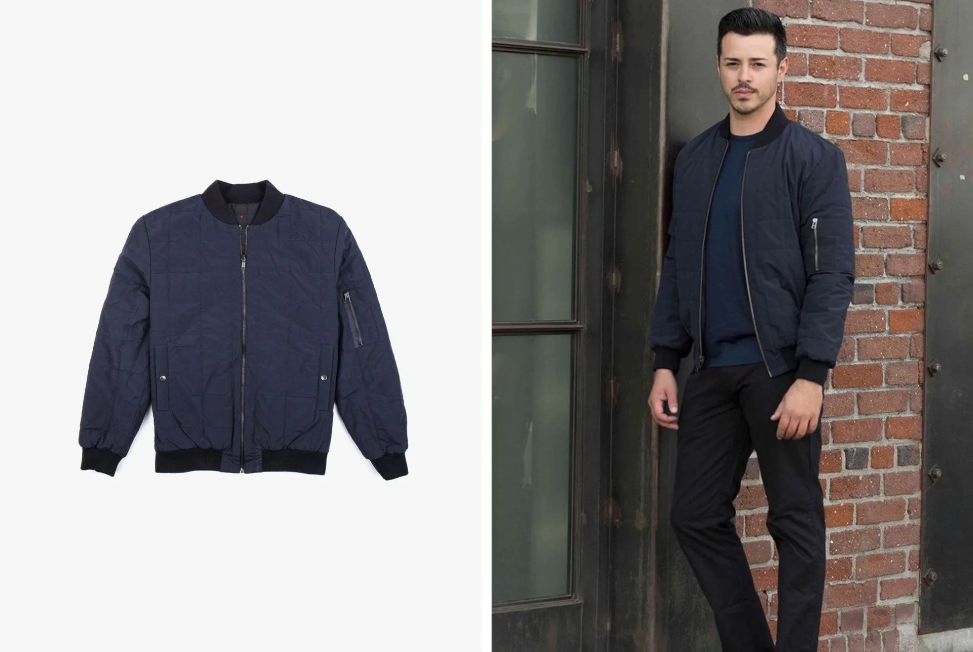 TIG-gear-patrol-Apolis-Nylon-Quilted-Reversible-Bomber-Jacket
