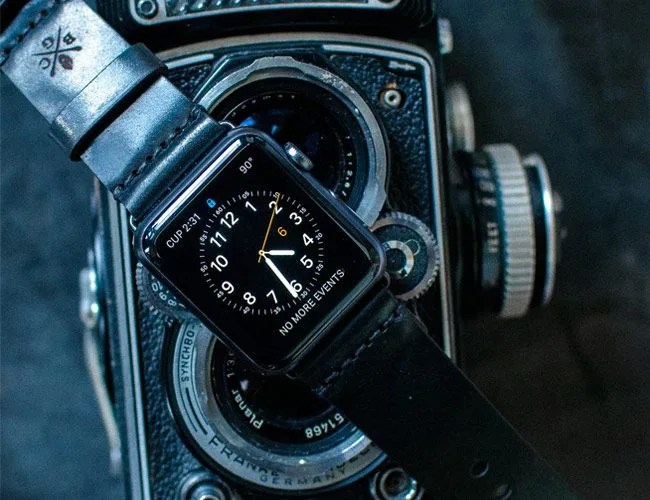 Bexar-Goods-Co-Apple-Watch-Strap-Cordovan-gear-patrol-lead-feature