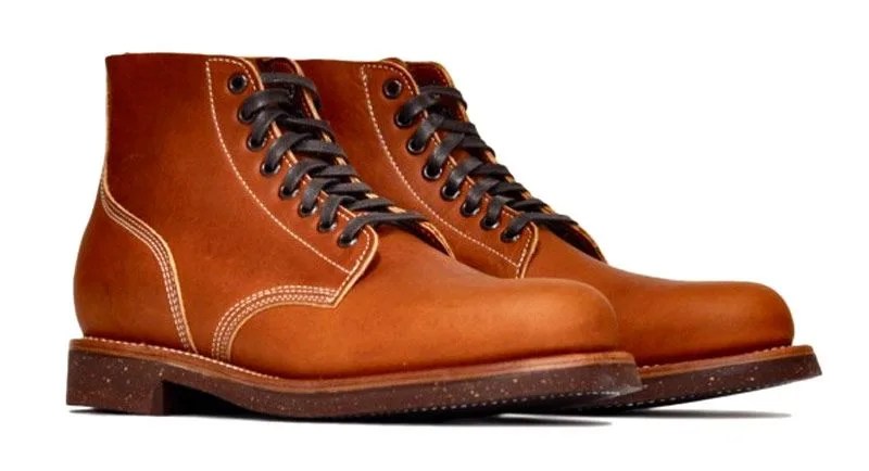 Oak-Street-Bootmaker-Sale-gear-patrol-Tobacco-Stampede-Marine-Field-Shoe-1