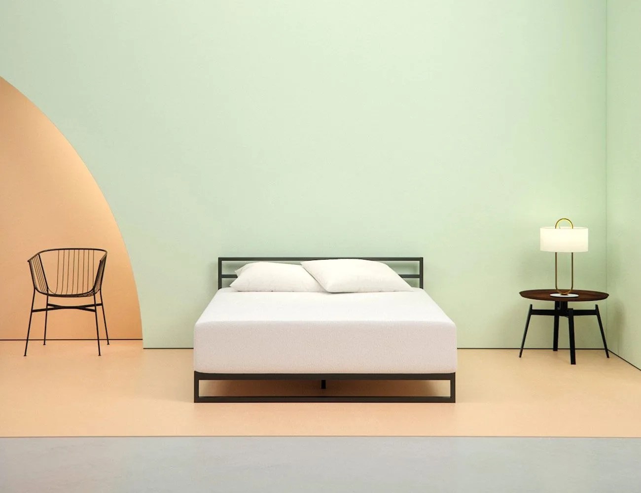 Zinus-Pressure-Relief-Green-Tea-Memory-Foam-Mattress-Review-gear-patrol-ambiance