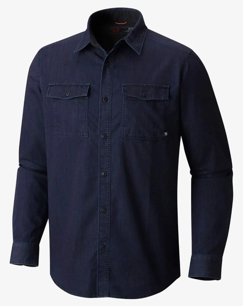The-12-Best-Father’s-Day-Gifts-for-the-Outdoorsman-gear-patrol-Mountain-Hardwear-Hardwear-Denim-Shirt