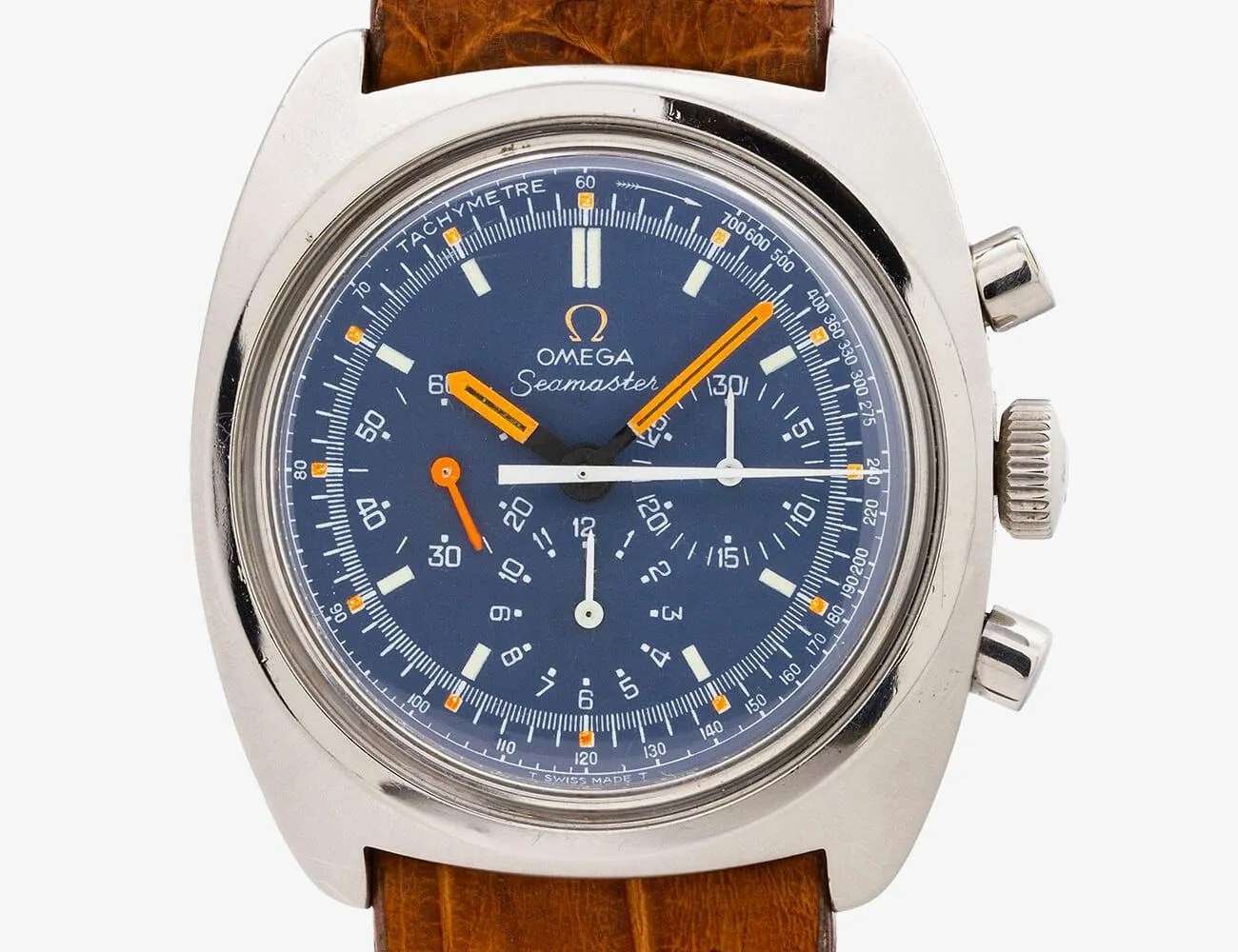 Three-Vintage-Blue-Dial-Watches-gear-patrol-Omega-Seamaster-Chronograph