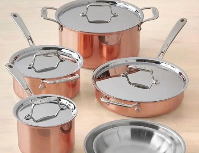 All-Clad-C4-Copper-10-Piece-Cookware-Set-gear-patrol-feature
