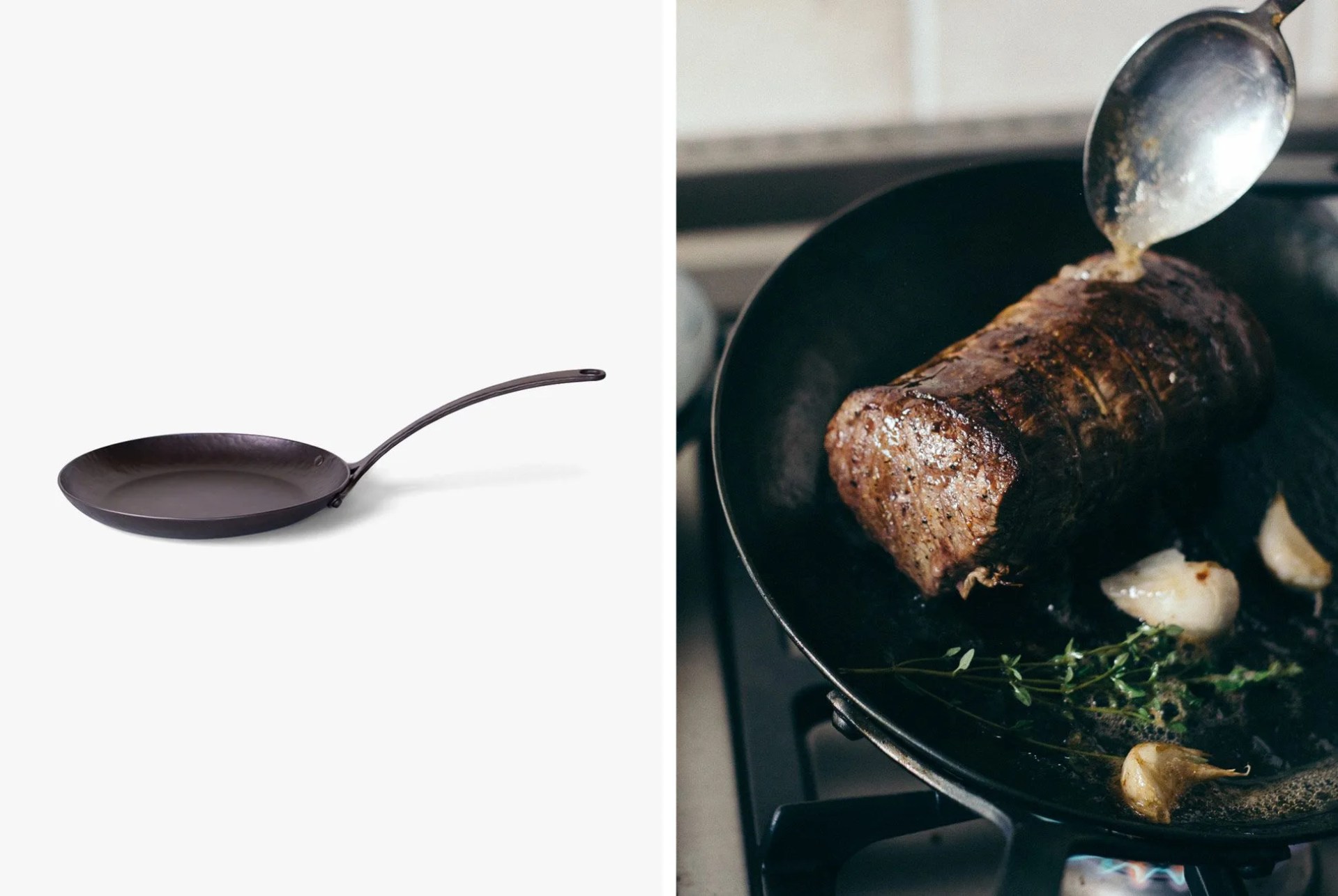 Blanc-Creative-Carbon-Steel-Skillet-gear-patrol-full-lead
