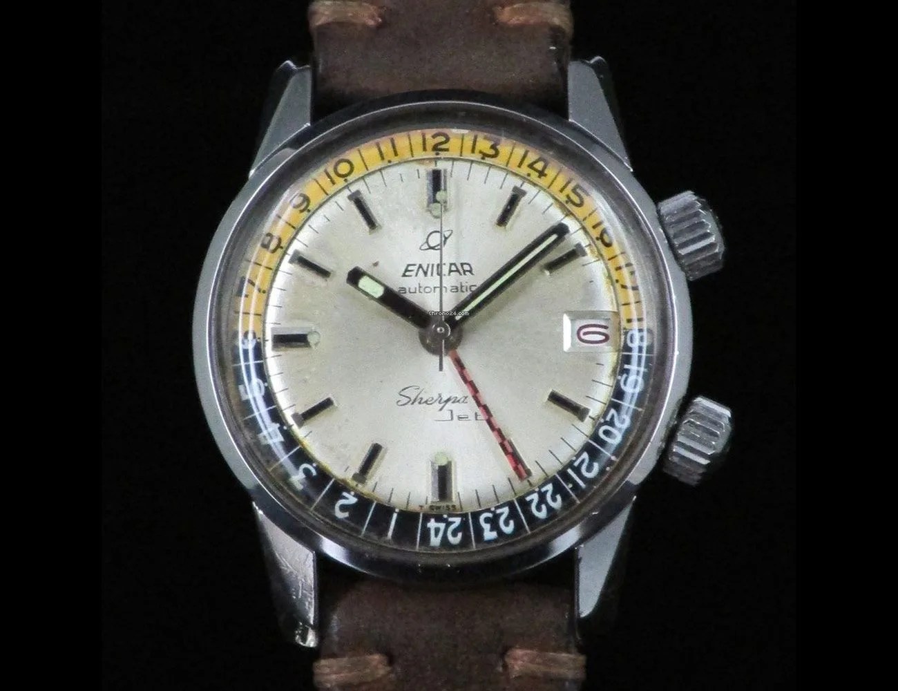 Come-and-Get-Vintage-GMTs-gear-patrol-Enicar-Sherpa-Guide