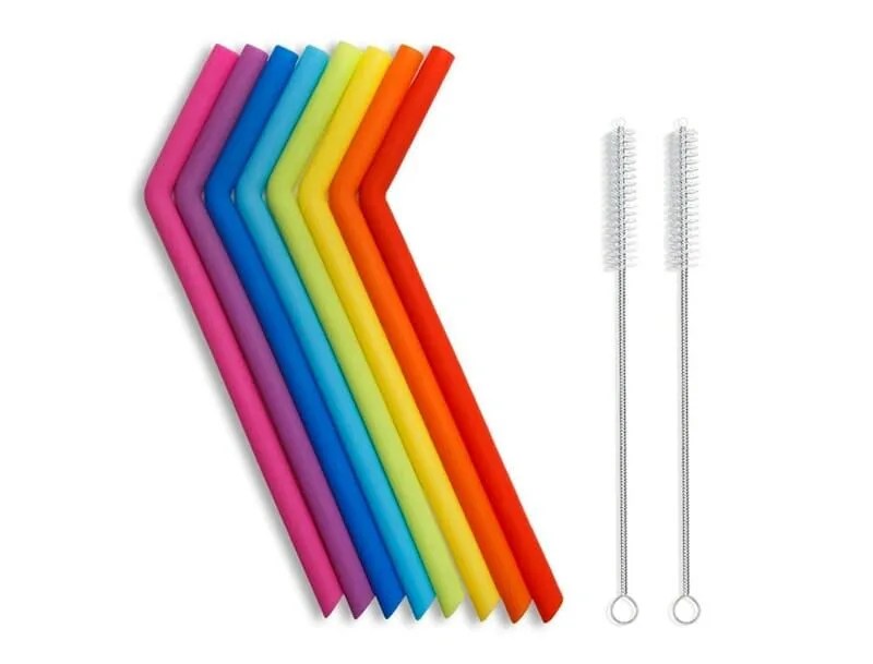 Reusable-Straws-gear-patrol-Hiware-Reusable-Silicone-Drinking-Straws