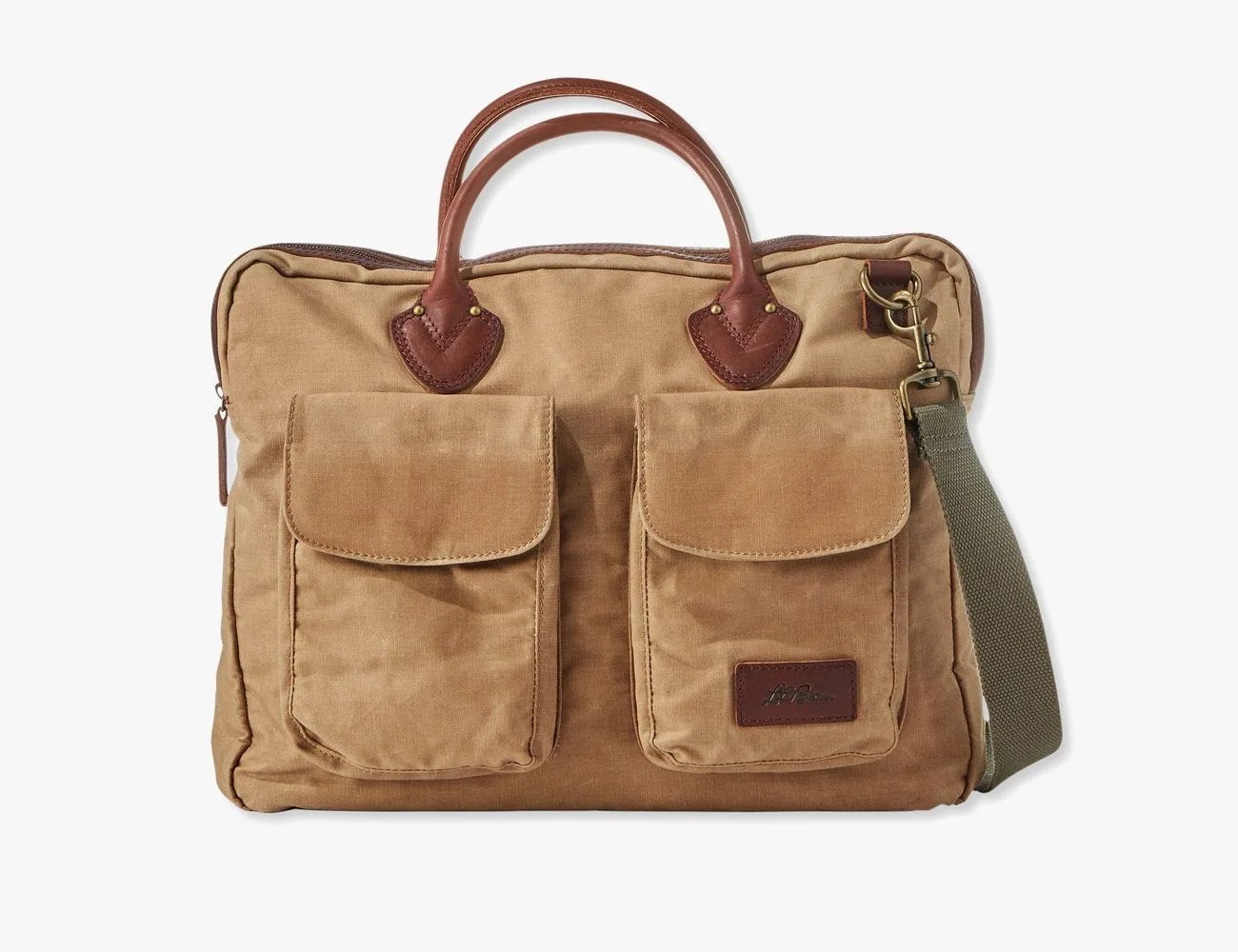 The-Best-Everyday-Briefcases-for-the-Casual-Worker-gear-patrol-heritage-waxed-canvas-briefcase