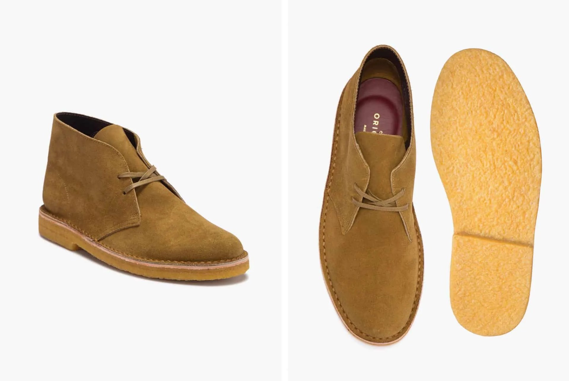 clarks desert suede lace up gear patrol lead full