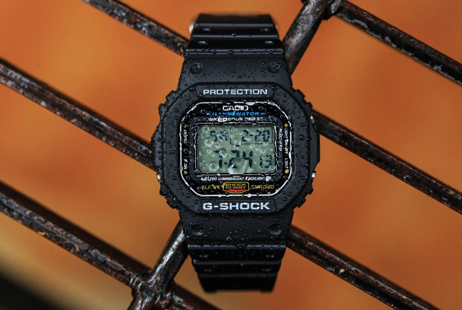 a wet g shock