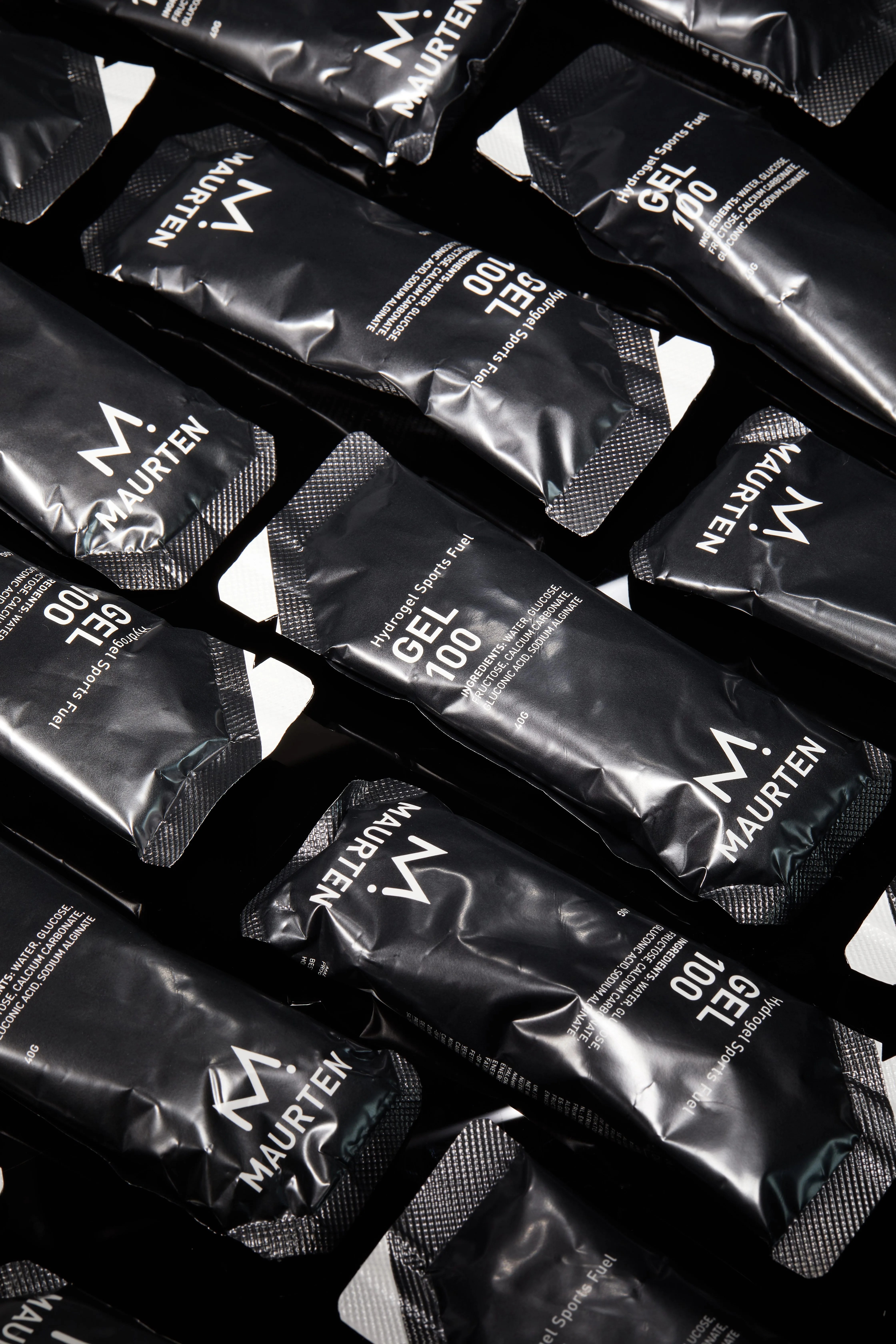 packs of maurten sports energy gel