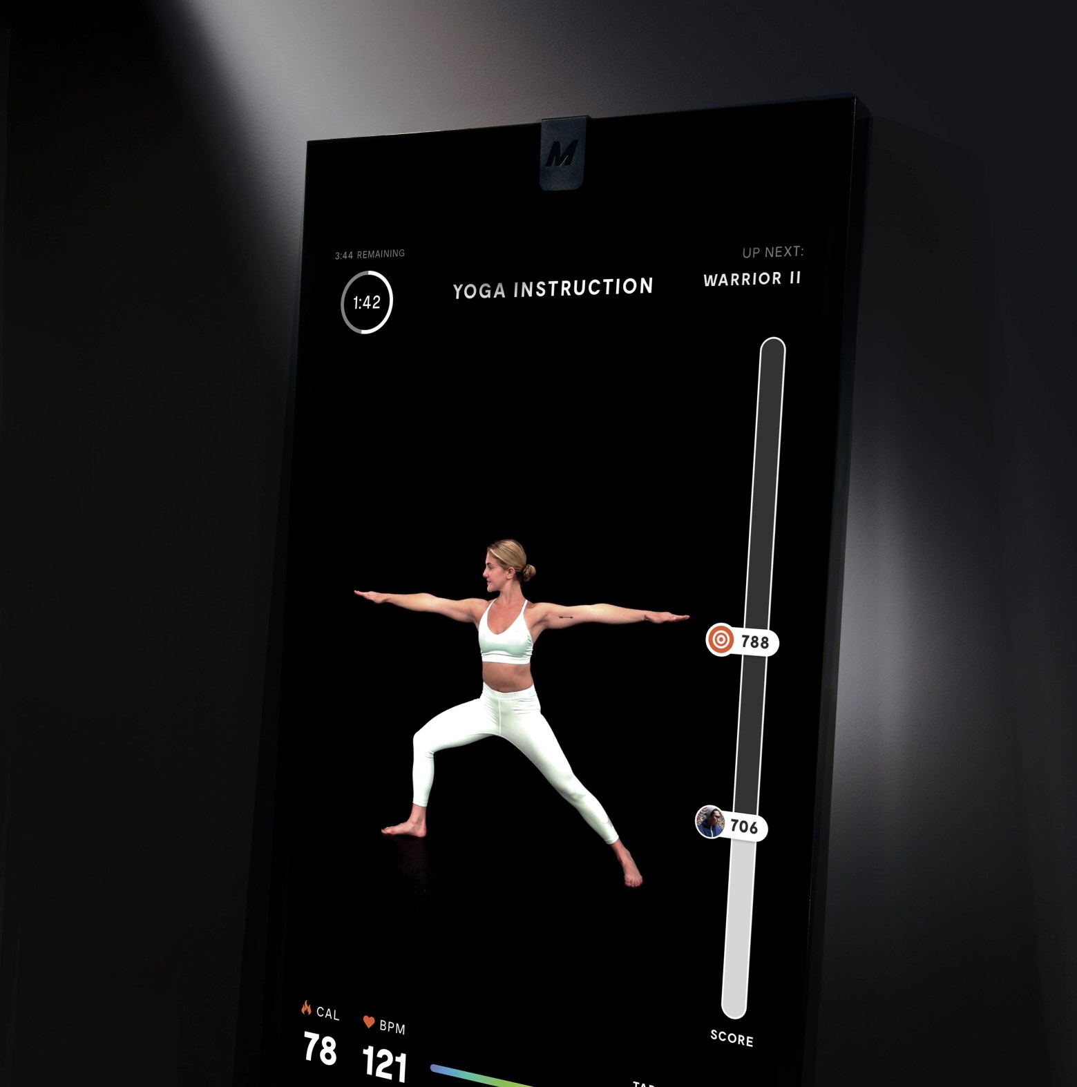 mirror interactive fitness gadget