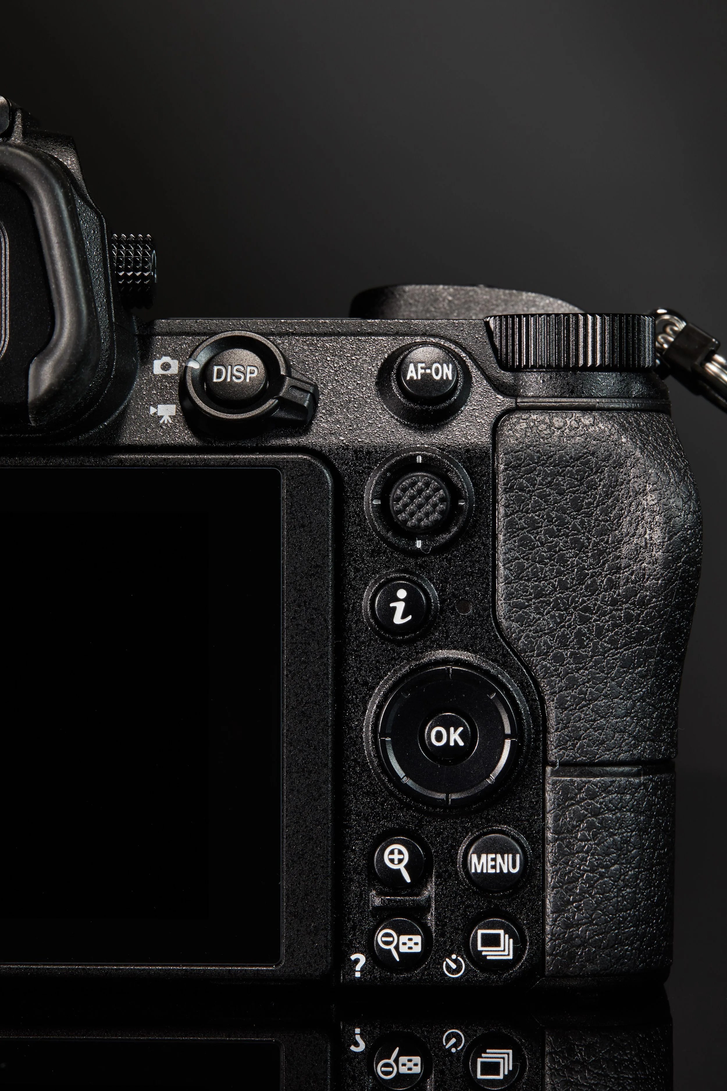 black nikon camera