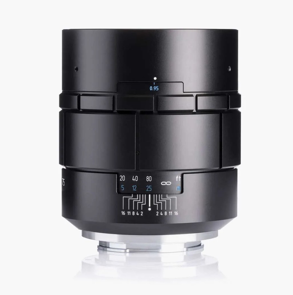 meyer optik camera lens laying on a flat surface