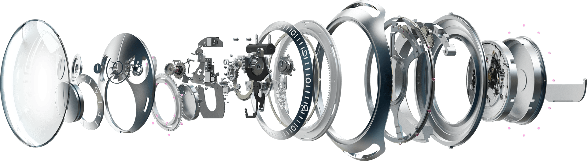 the core components of the ressence e crown