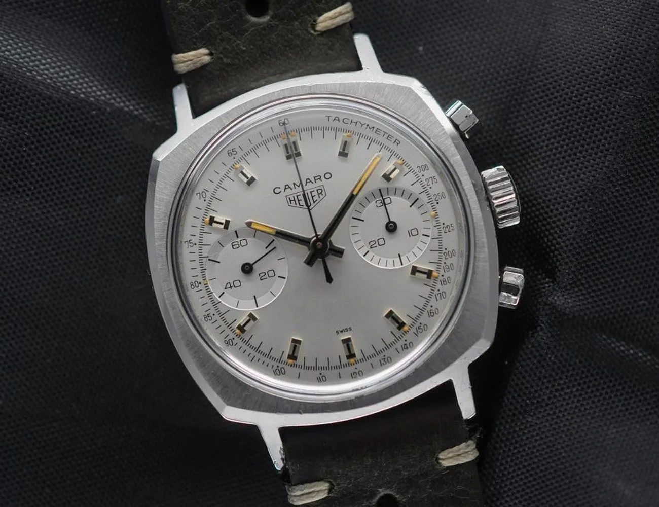 3-Cushion-Shaped-Vintage-Chronograph-Watches-gear-patrol-Heuer-Camaro