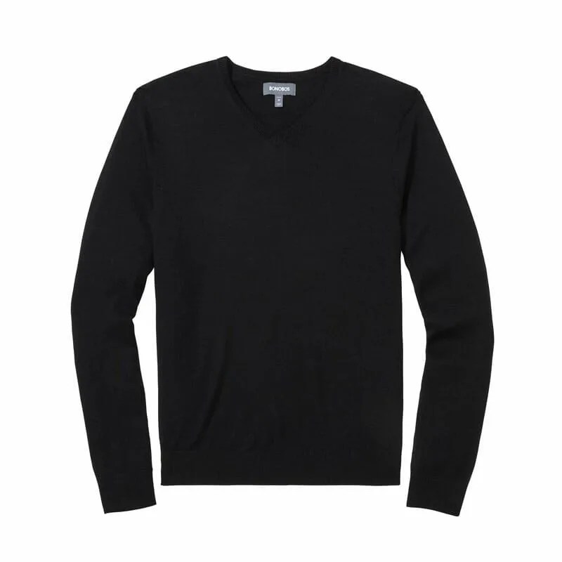 Bonobos-Sweater-Sale-gear-patrol-V-Neck-Black