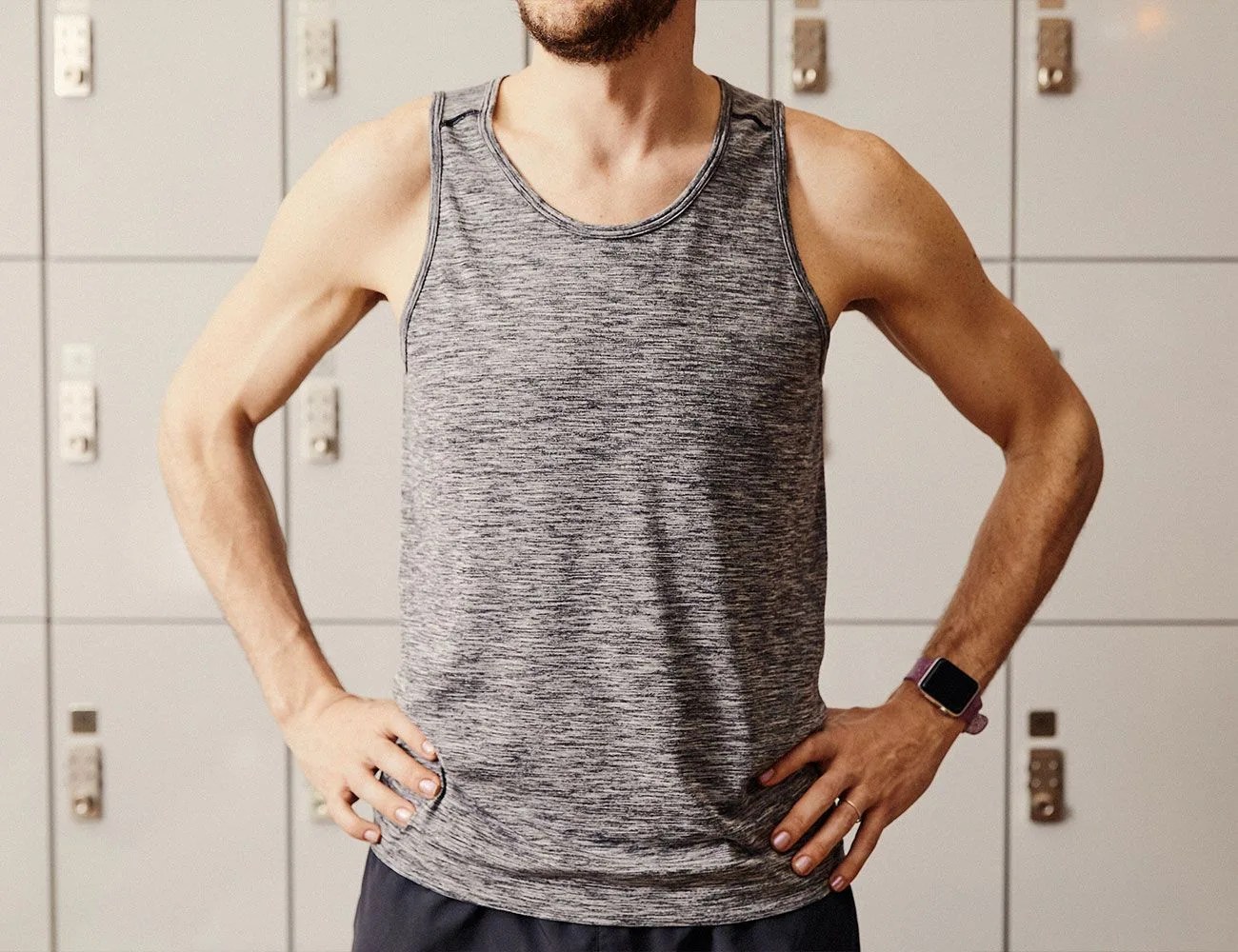 How-Three-Personal-Trainers-Dress-for-the-Gym-Gear-Patrol-zack-tank-top