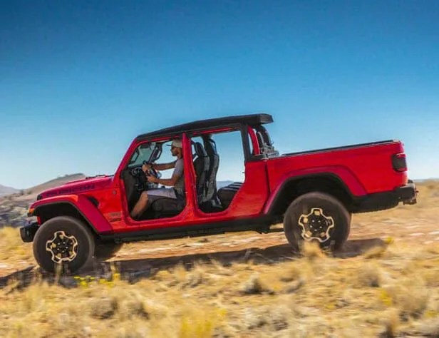 Jeep Gladiator pickup lease deal cheap
