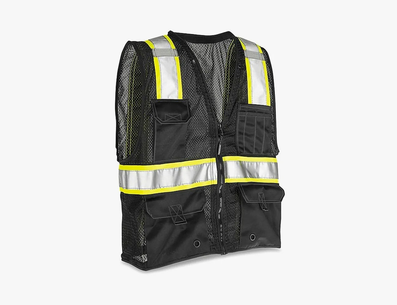 Uline-Black-Hi-Vis-Deluxe-Safety-Vest-Gear-Patrol