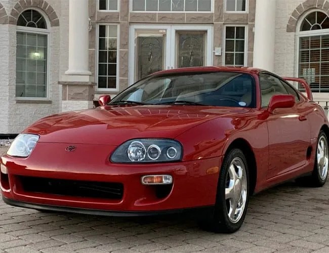 Toyota Supra 1995 bring a trailer perfect