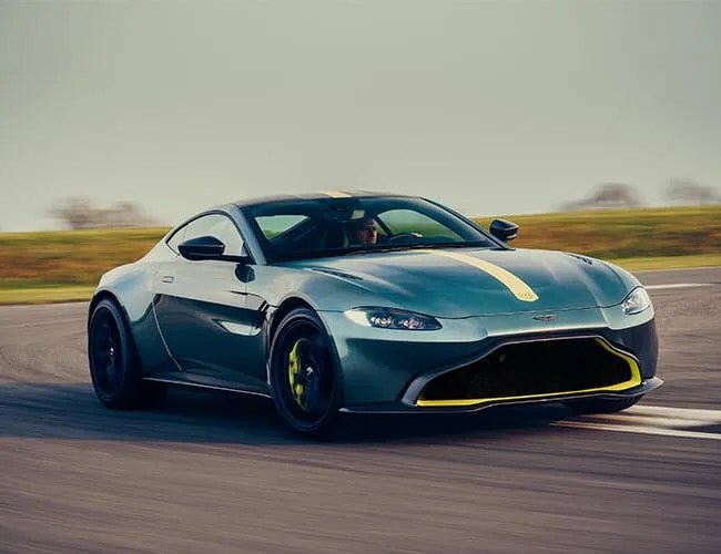 aston martin vantage amr manual stick shift