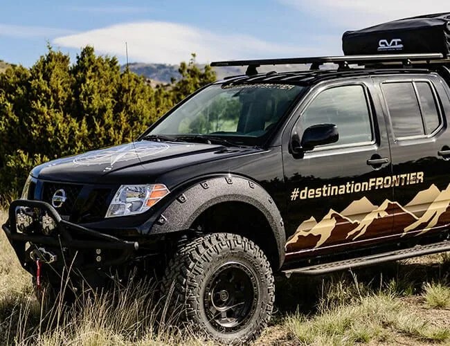 nissan destination frontier overlanding gear patrol