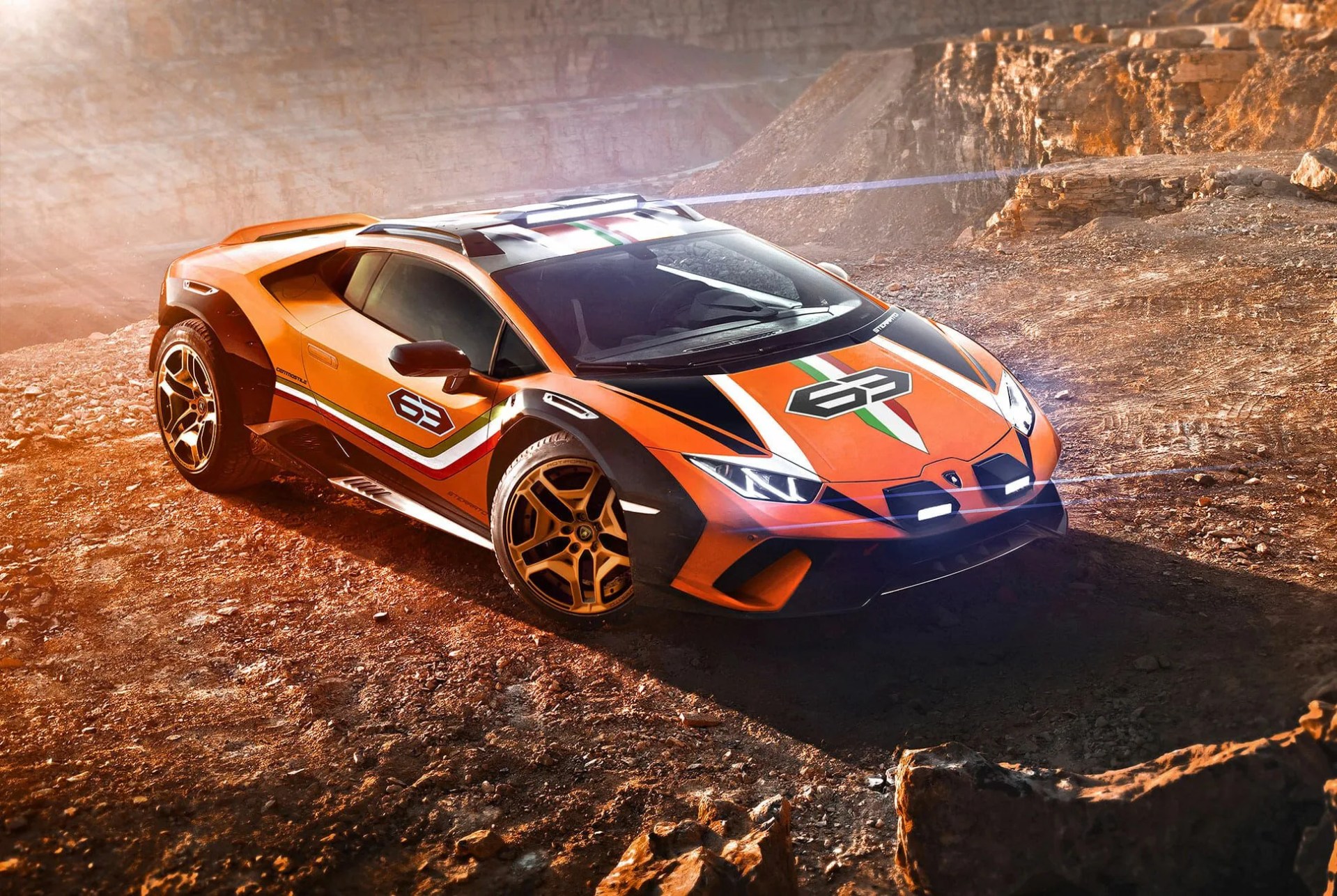 lamborghini huracan sterrato off-road concept