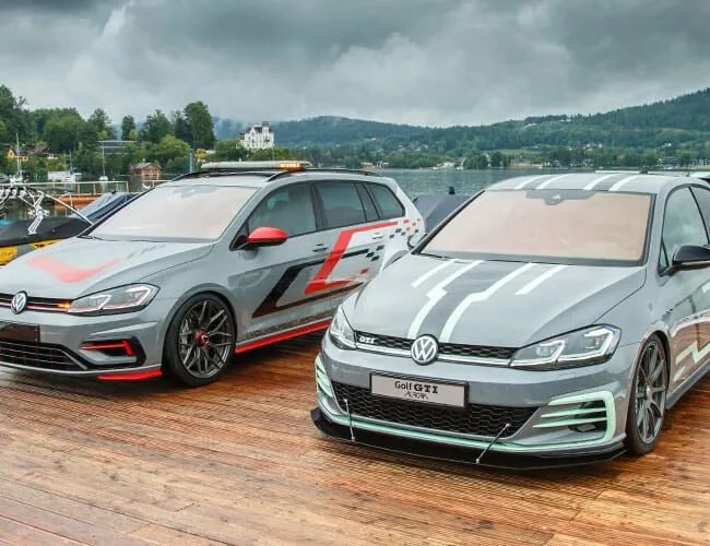 volkswagen vw gti golf r aurora hologram