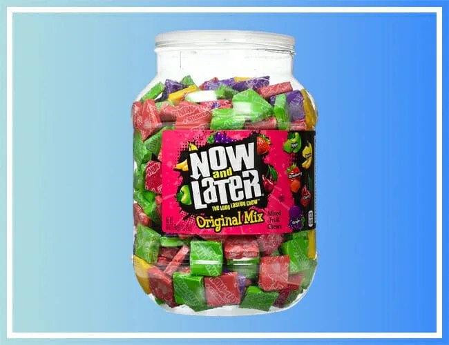 60-Ounce-Jar-of-Now-and-Later-Candy-gear-patrol