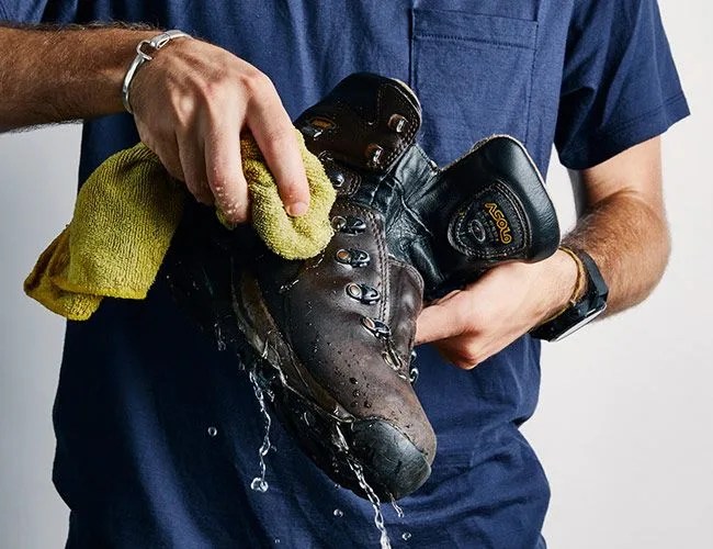 how to clean your boots gear patrol feature