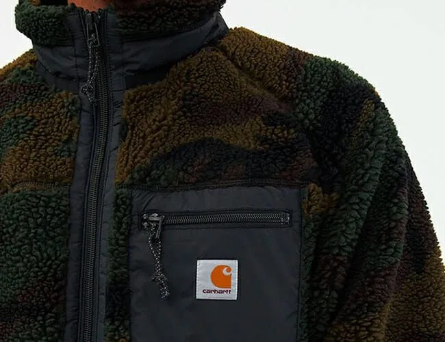 carhartt wip fleece gear patrol feature
