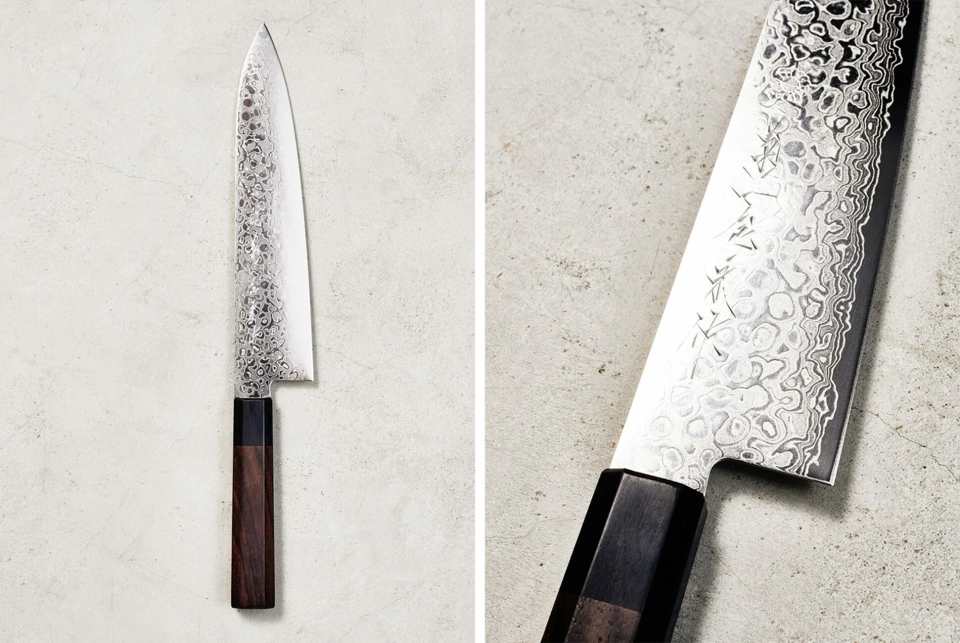 Coutelier-NOLA-Gear-Patrol-Kikiuichi-Nickel-Damascus-Gyuto
