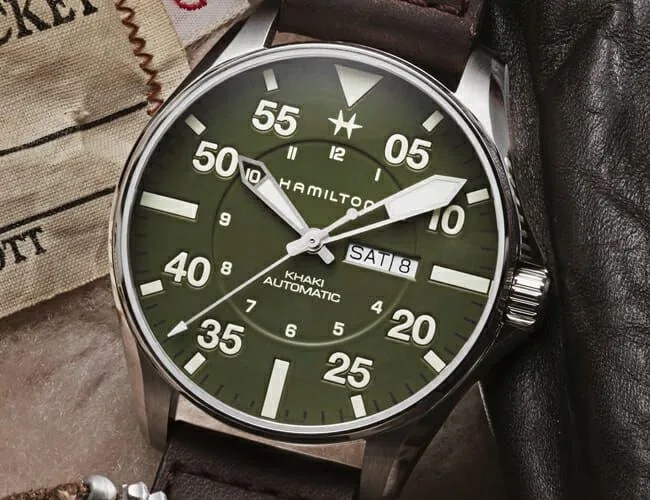 Hamilton-Khaki-Pilot-Schott-NYC-Limited-Edition-gear-patrol-feature