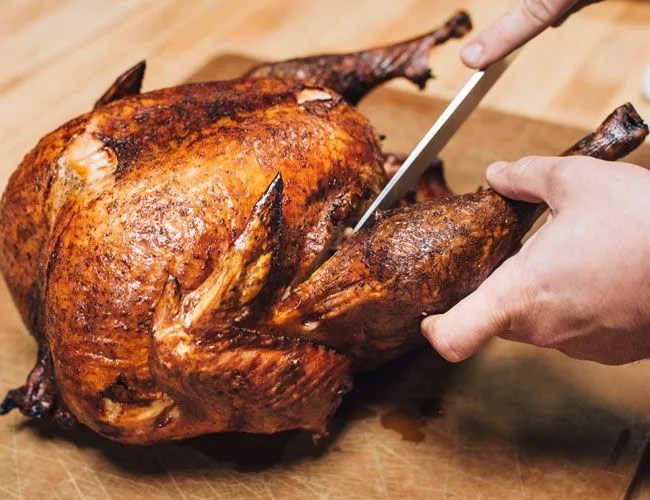 carve a turkey